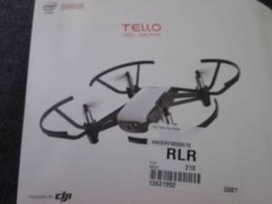 LB-DJI Tello Toy Drone open box, un...