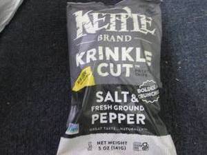 6- 5oz Bags Kettle Salt & Ground Pe...