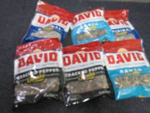 6- 5.25 oz Bags Assorted David Sunf...