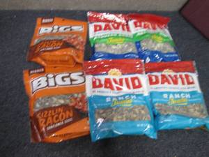 6- 5.25 oz Bags Assorted David  & B...