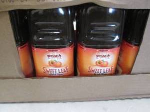 8- 64 oz bottles Peach Seet Leaf Ic...