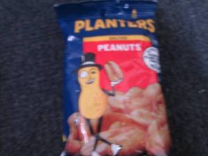 12- 6 oz Planters Salted Peanuts...