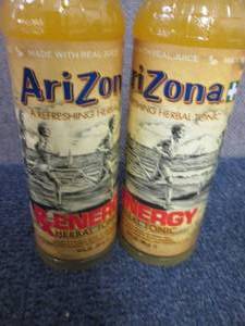 12- 20 oz Bottles Arizona RX Energy...