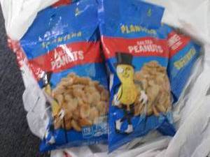 6- 6 oz Planters Salted Peanuts...