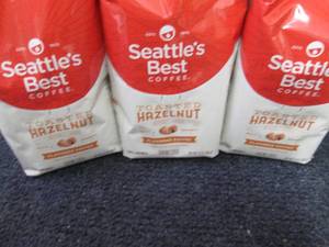3- 12 oz Bags Seattles Best Hazeln...