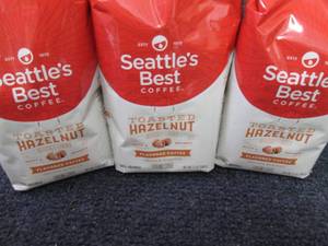 3- 12 oz Bags Seattles Best Hazeln...