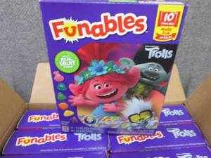 8- 10 pk Boxes Funables Trolls Frui...