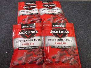 4- 5.6 oz Pks Jack Links Beef Tende...