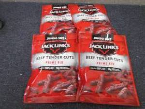 4- 5.6 oz Pks Jack Links Beef Tende...