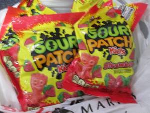 6- 8 oz Bags Sour Patch Kids Strawb...