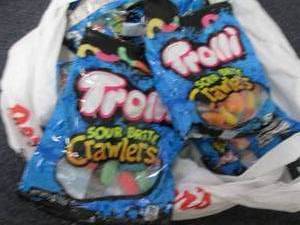 6- 5 oz Bags Trolli Sour Brite Craw...