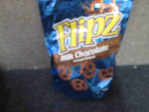 6- 5 oz bags Flipz Milk Chocolate C...