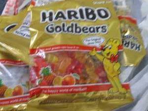 6- 4 oz Bags Haribo Goldbears...