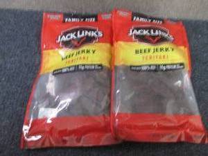 2- 10 oz pks Jack Links Teriyaki Be...