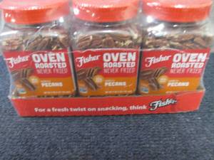 6- 17 oz Jars Fisher Oven Roasted P...