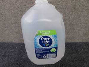 6 Gallons Pure Life Distilled Water...