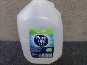 6 Gallons Pure Life Distilled Water...