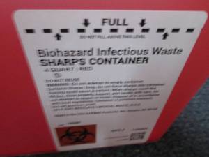 4 Quart Sharps Containers...