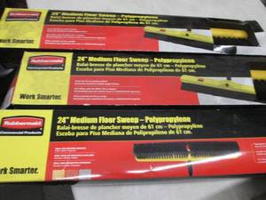 3 Rubbermaid 24 inch Medium Broom H...
