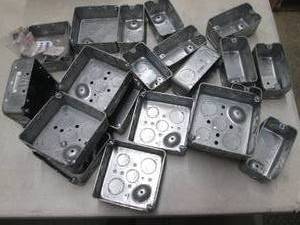 Lot of Metal Electrical Boxes...