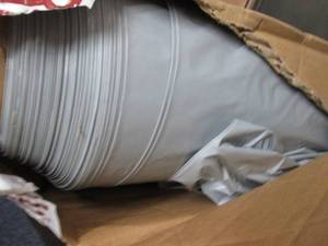 50 ct Roll XL Grey Trash Liners...