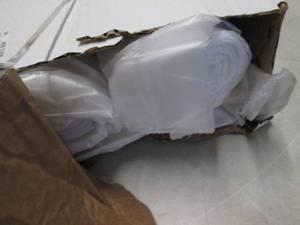 Open Case Clear 38 Gallon Trash Lin...