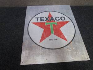 Metal Texaco Sign 16x12.5 inches...