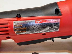 lot 51 image: Milwaukee M18 Fuel Cordless Cutoff Grinder with Battery, No Charging Station