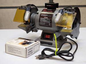 lot 48 image: Craftsman Benchtop Grinder6 Polisher