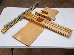lot 90 image: Woodworking Inca Jig The Ultimate Precision Measuring System