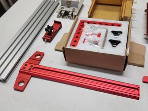 lot 138 image: Assorted Router & Drill Pro Guides and More