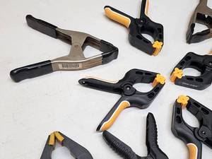 lot 157 image: Assorted Woodworking Clamps