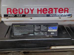 lot 164 image: Reddy Pro 165 Torpedo Garage Heater