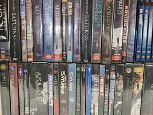 lot 194 image: Large Assortment of Space Exploration DVDs and Boxed Sets