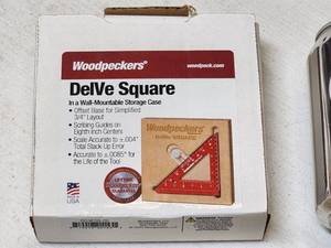lot 217 image: Woodpeckers Woodworking Mini Square & Delve Square