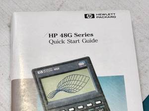 lot 252 image: Hewlett Packard HP-48GX Graphic Calculator for Engineering Students and Professionals