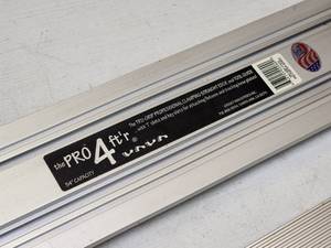 lot 248 image: (4) Assorted Clamping Aluminum Straight Edge  Tool Guides
