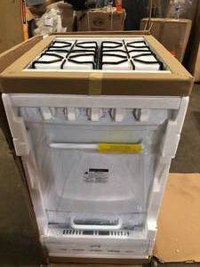 Avanti 20 in. 2.1 cu. ft. Gas Range in. White   Customer Returns See Pictures