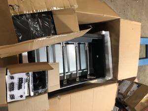 HALO Elite4B 8 Zone Outdoor Black Griddle Customer Returns See Pictures