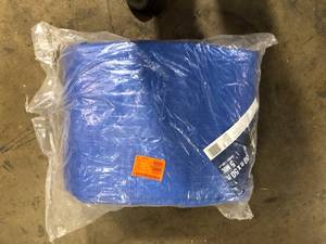 Everbilt 30 ft. x 50 ft. Blue Medium Duty Tarp  Customer Returns See Pictures