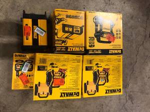 Lot of Assorted Dewalt Portable Power Stations Various Sizes and Conditions Customer Returns See Pictures