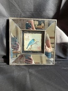 lot 63 image: Mirror Frame and Print