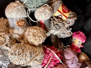 lot 131 image: Mixed Variety of Yarns