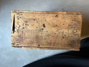 lot 247 image: Vintage Rustic Bench