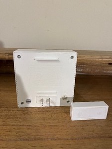 lot 295 image: Hampton Bay Wireless Plug-In Doorbell w Wireless Push Button