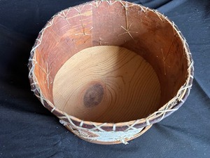 lot 147 image: Handmade Birch Bark Bowl