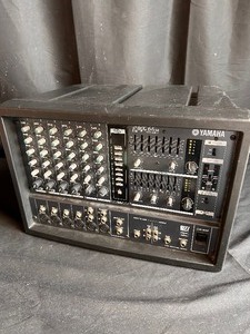lot 164 image: Yamaha EMX 66M 6-Channel 600Watt Powered Mixer PA Head