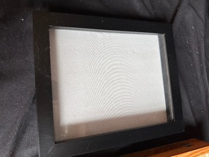 lot 170 image: 2 Black & 1 Wood Shadow Boxes
