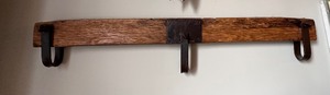 lot 174 image: Vintage Wood and Iron Draft Horse or Oxen Yoke Harness - 50