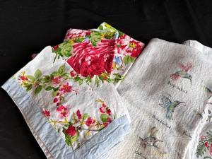 lot 183 image: Vintage Dish Towels and Napkins